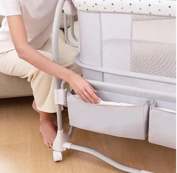 Колыбель Luxmom 08601 Светло-серый