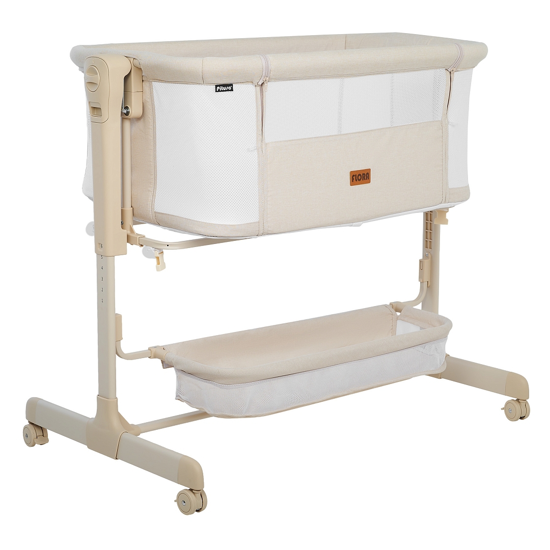 Колыбель Pituso Flora Beige