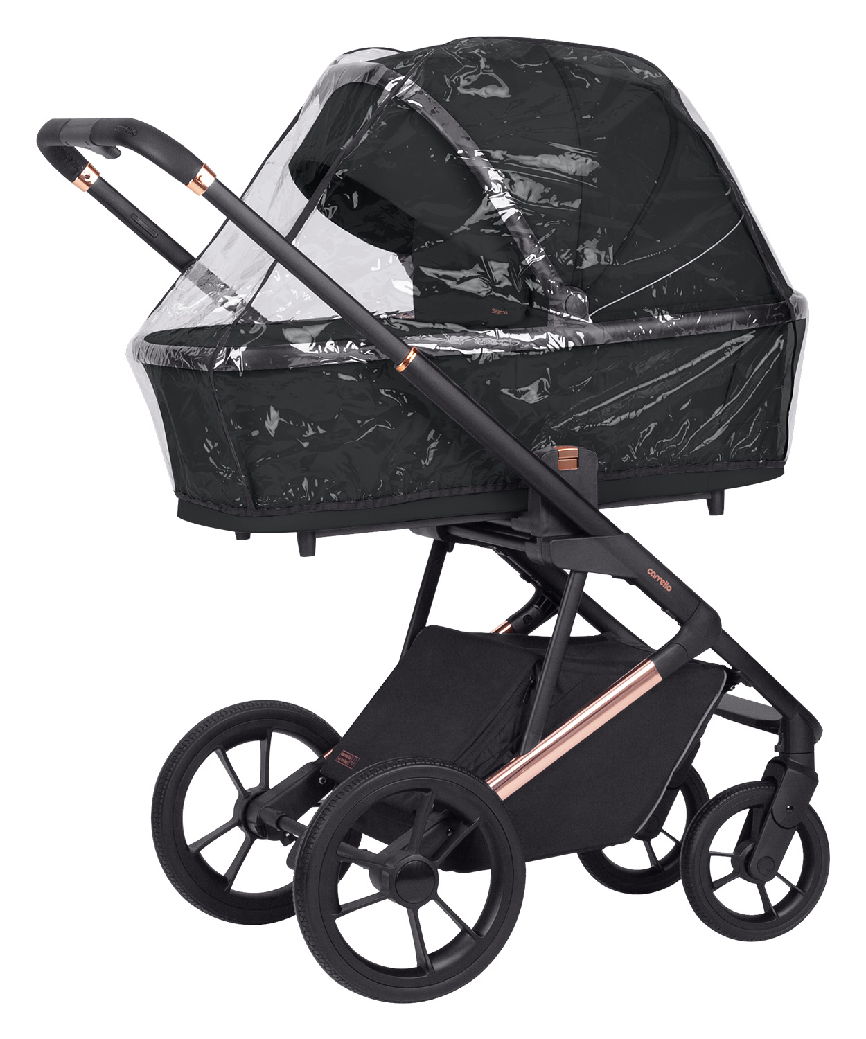 Коляска 3в1 Carrello Sigma Obsidian Black
