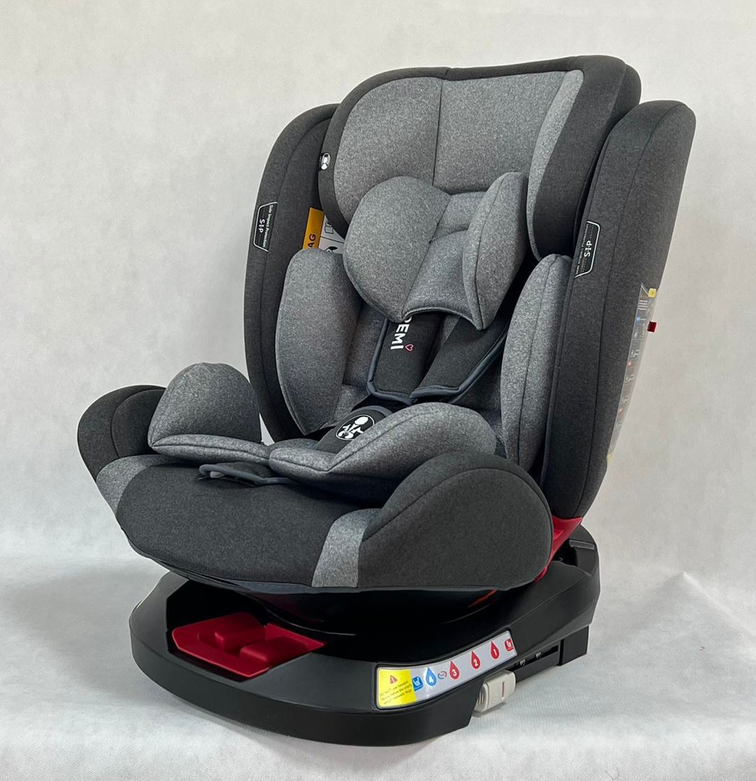 Автокресло 0-36кг Maremi Isofix 360 (Серый)