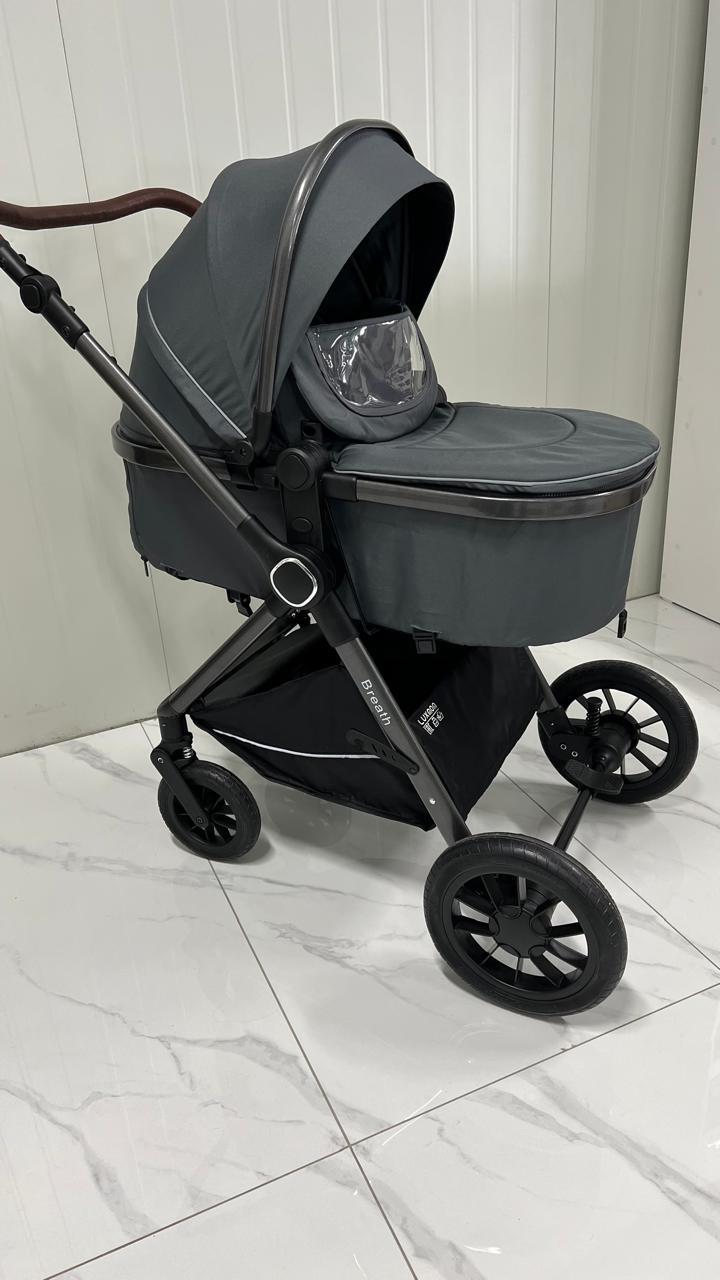 Mодульный трансформер 3в1 Luxmom A4 Серый