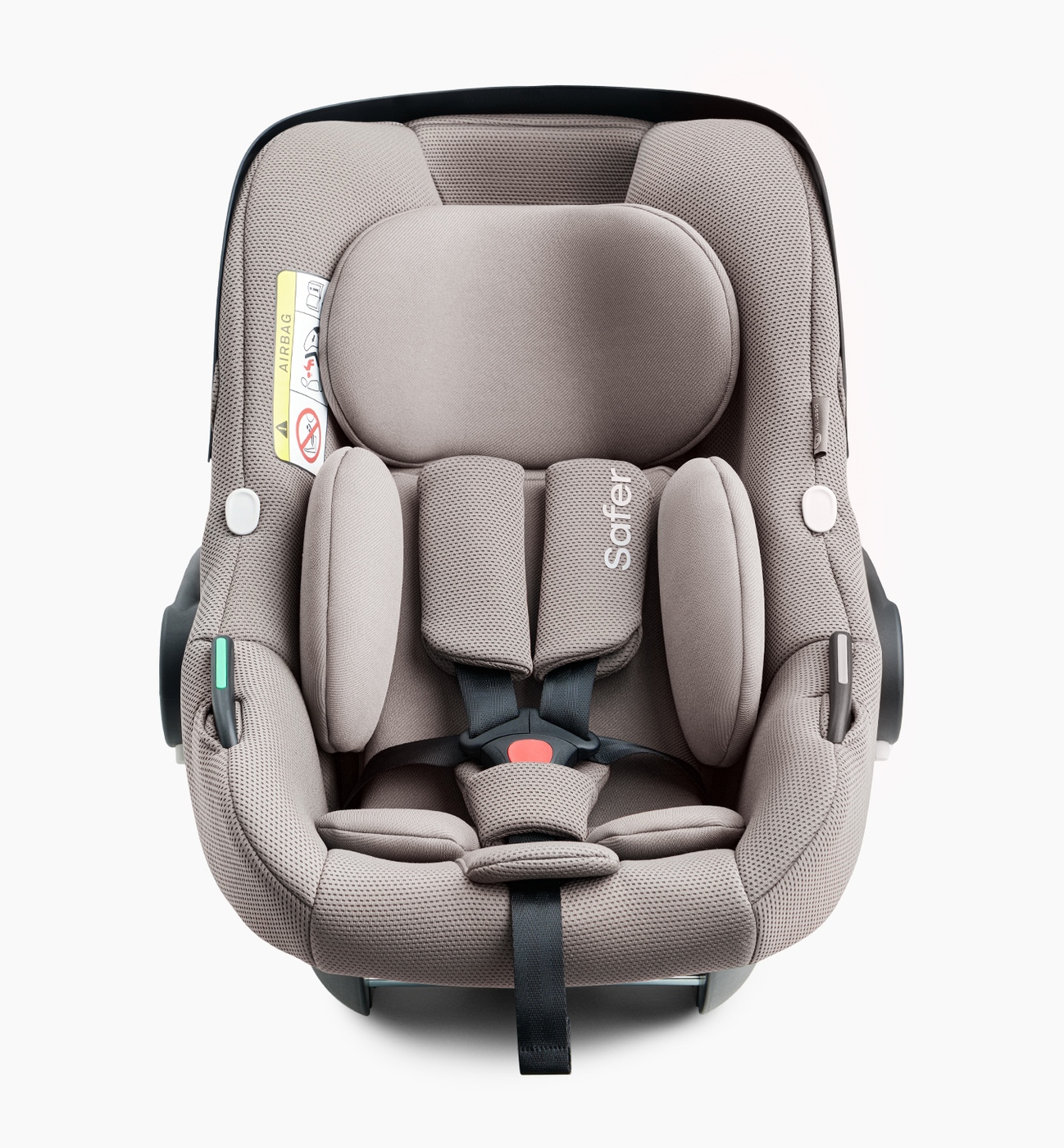 Автолюлька Happy Baby Safer (beige grey)