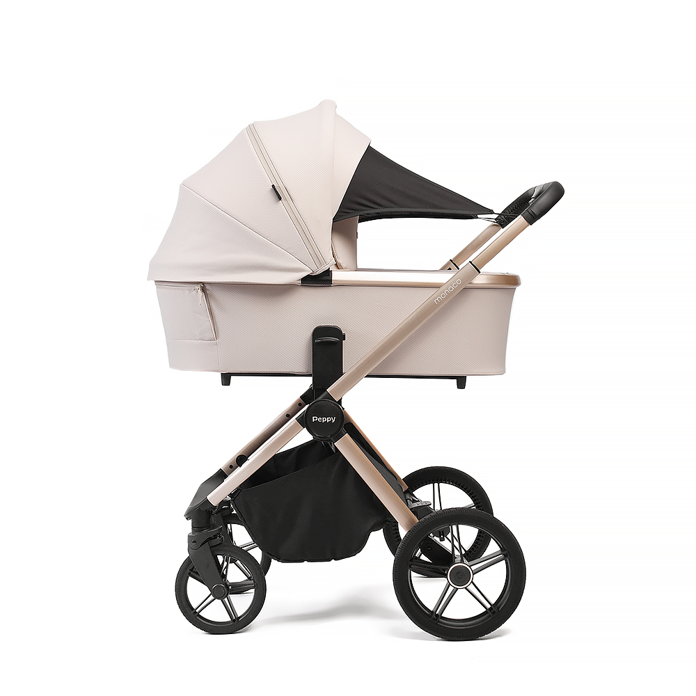 Коляска 2в1 Peppy Monaco Beige