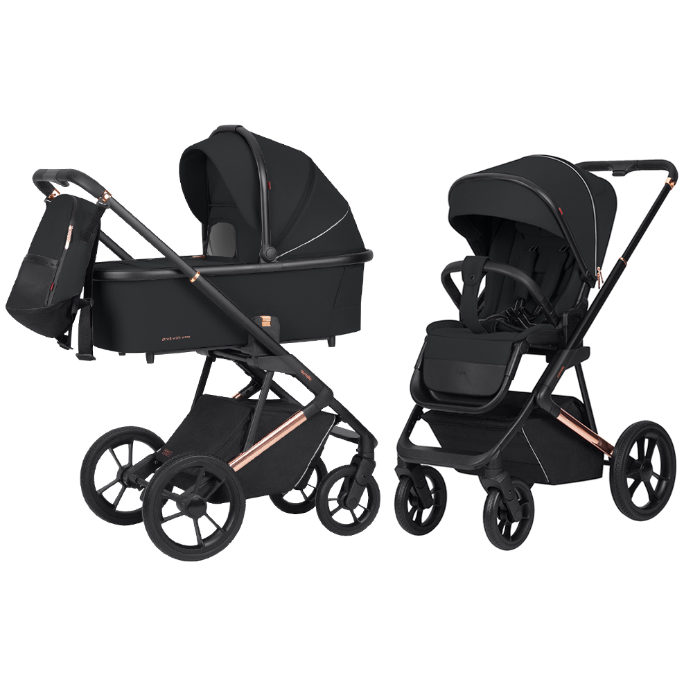Коляска 3в1 Carrello Sigma Obsidian Black