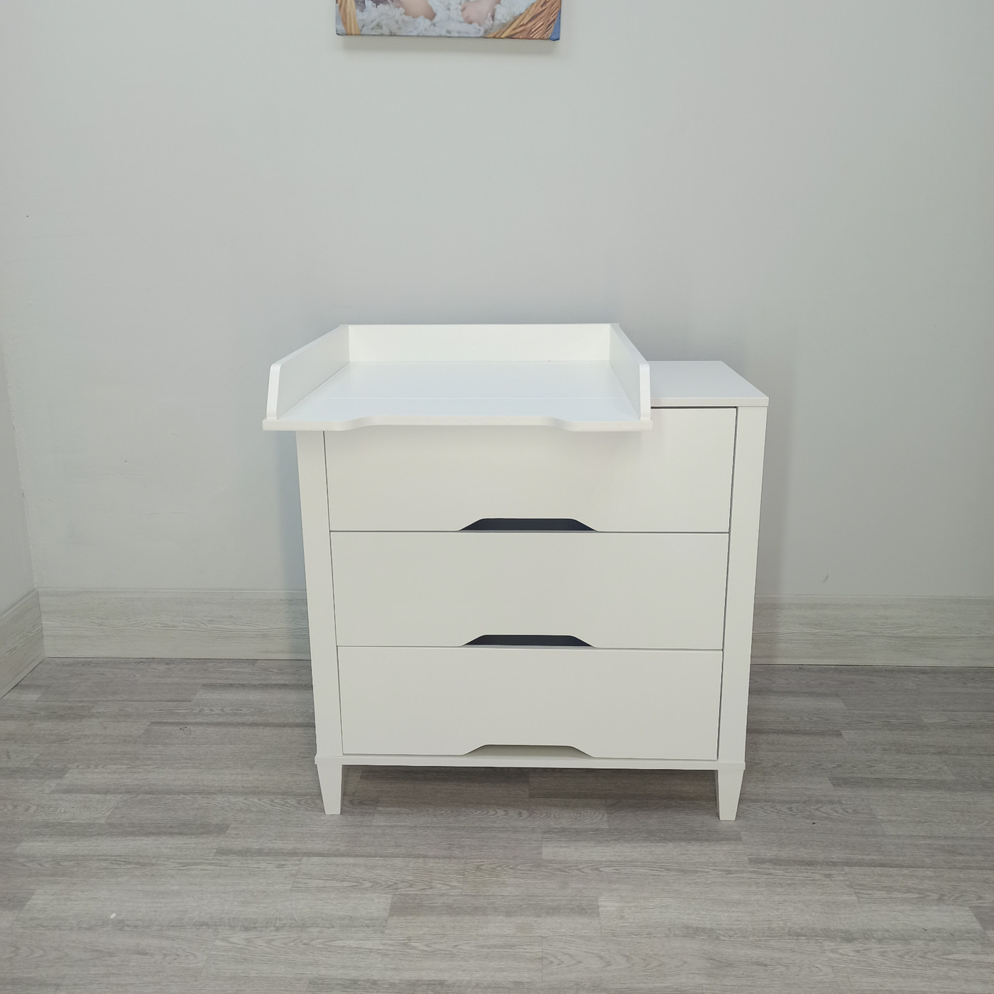 Комод Incanto Hollie 800/3 Белый Снежный